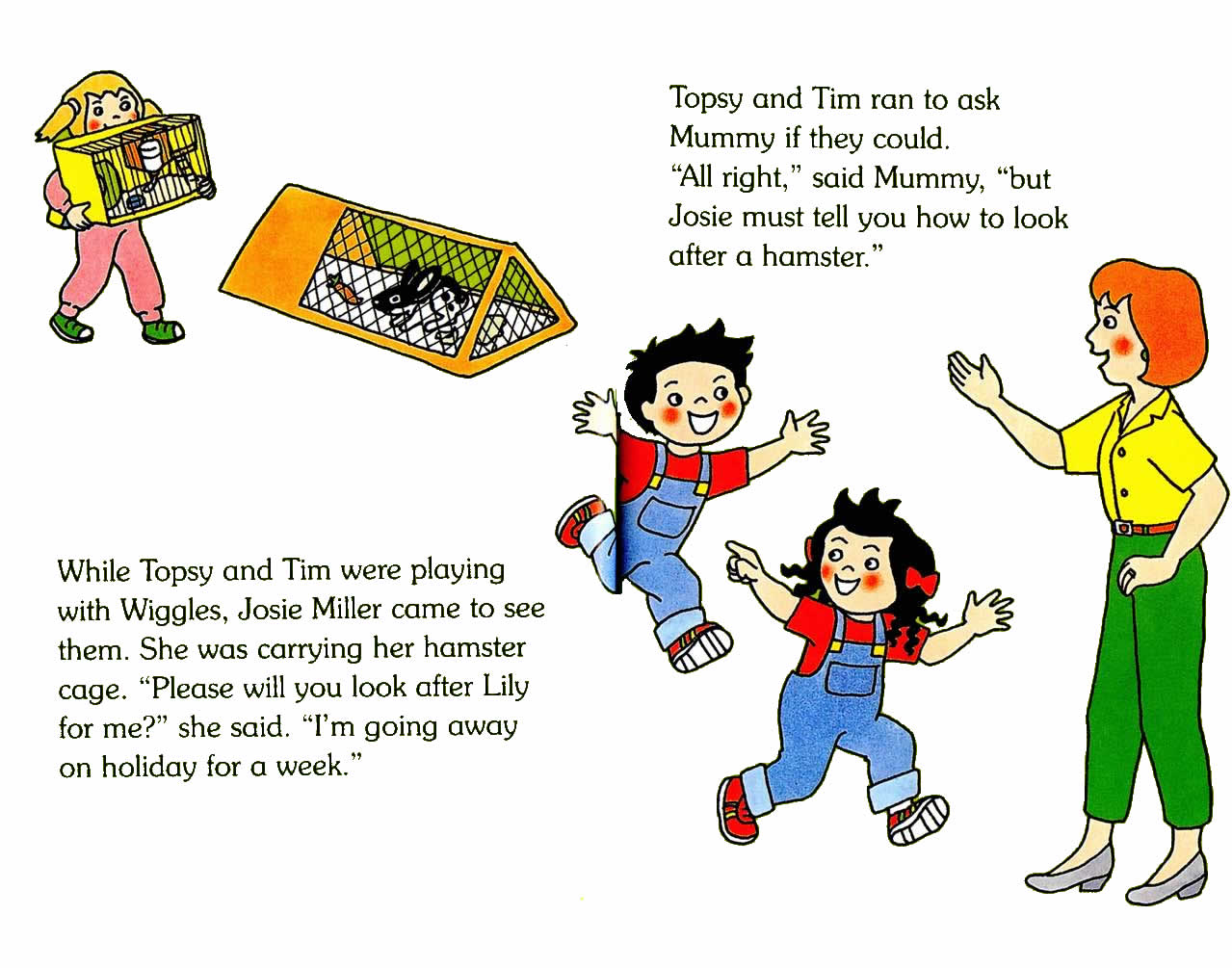 Ladybird - Topsy Tim Books - Look After Their Pets (10),绘本,绘本故事,绘本阅读,故事书,童书,图画书,课外阅读